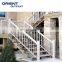 Aluminum railing design for balcony china prices outdoor veranda composite deck system