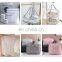 2021 Custom Logo Square Travel White Hotel Eco Friendly Foldable Laundry Bag Washing