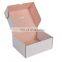 Custom small logo cosmetic airplane mailer box shipping folding paper packaging for monthly weekly box