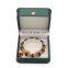 Factory hot sell pu leather  jewelry packaging box portable travel box bracelet box
