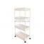 3 tier Kitchen storage cart Metal Plastic organiser rack