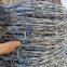 Hot Dipped Galvanized Steel Double Twist Barbed Wire for Security Fencing