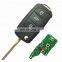 Flip Folding Car Remote Key Fob For Volkswagen Tiguan Golf Passat Polo Jetta Beetle Hella 434Mhz Id48 Chip  5K0837202AD Car Key