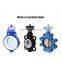 COVNA DN80 3 inch PN16 EPDM Rubber Seat Wafer Type Cast Iron Double Acting Pneumatic Actuator Butterfly Valve