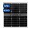 China bulk price all black 60W solar power cell panel high efficiency bipv mono photovoltaic solar panels for home
