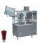 Semi Automatic Liquid Grease Honey Soft Tube Sealing Small Toothpaste Cosmetic Filling Machine