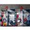 Full automatic single lane hair dye shampoo packing machine with pockets