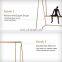 Swing Man Golden Statue Figurine Sculpture Tabletop Home Decor