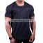 Custom 80% Cotton 20 % polyester best designed Top quality Muscle fit gym t shirts