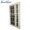 AS2047 NFRC standard Aluminum Double Casement Door with Grid