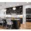 Latest shaker design black cupboard bespoke standing furniture pantry cabinet best kitchen