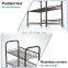 3-Tier Adjustable Spice Shelf Rack, Expandable Countertop Seasoning Bottle Holder Organizer for Cabinet