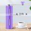 New design Stainless Steel Manual Burr Portable Hand Coffee Bean Grinder
