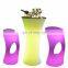 furniture house living room /LED furniture Light up bar Table Illuminated Led Glowing Cocktail Table