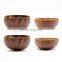 100% Natural Coconut Shell Bowl Wholesale in Bulk Coconut Salad Bowl Made in Vietnam