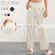 Elastic Waistline Wide Leg Sweatpants For Women Wholesales Sports Fitness Casual Pants With Side Pockets