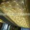 Rectangle Large Modern Hotel Banquet Hall Lighting Crystal Chandelier Luxury