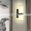 Modern Luxury Alabaster Wall Sconce Lamp for Bedroom Living Room Dining Home Decor Brass LED Wall Light