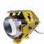 High Power 125W C.R.E.E U5 Motorcycle LED Headlight Waterproof High Power Spot Light Autobicycle Spot Lamp
