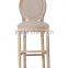 RCH-4010 Antique Louise Ghost Chair Wooden Bar Stool High Chair