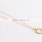 14k Gold Necklace - Charm Necklace - Bridesmaids Gift - Eclipse Necklace