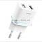 High quality eu plug usb adapter universal quick charge wall charger
