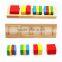 8 Pieces Montessori Materials Geometry Shape Sorter Cylinder Educational Toy Block Wood Teaching Aids                        
                                                Quality Choice