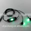 intelligent el wire earphone with mic speaker for mobile phone portable media player purple green blue