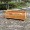 outdoor wooden large chinese garden pots