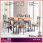 1402-4B malaysia antique dining furniture / dining room furniture sets / restaurant dining table and chair