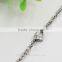 China Wholesale love heart couple necklace pendants rose gold plated stainless steel fashion heart necklace 2016