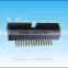 Made in china Pitch 1.27mm snappable box header connector