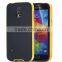 TPU+PC Material Shockproof 360 Degree Protective Bulk Cell Phone Cases Soft Back Cover for Samsung S5 I9600