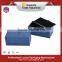 Small blue cufflink jewelry box