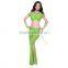 New Style Sexy Women Arabian Dress Costumes With Mesh Fabric