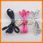 New Design Colorful Flat Shoe Laces Elastic Rope Laces PayPal Accepted