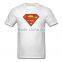 100% cotton custom superhero printed export quality t shirt
