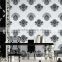 chinese traditional wall paper black and white