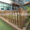 wpc fence for courtyard