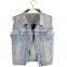 2015 summer Korean stytle women's washed denim shirt