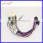 connector& 6 RCA plug wire harness for Car stereo system