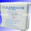 High absorbency capacity cleanroom microfiber wiper