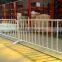 used metal retractable fence / retractable barrier