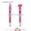 Funny animal plastic cartoon ball pen for advertising promotion