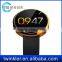 2016 Factory 1.22 inch android Smart Watch with heart rate monitor, bluetooth smartwatch DM360