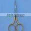 Gold handle Cuticle Nail Scissors/ Manicure instruments/ Beauty Care instruments/ Scissor/ Nail Tools