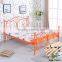 China Factory Home Bedroom Adult Kids Steel Double Bed