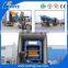 2016  low price fully automatic QT4-15C cement concrete hollow pavers curbstone brick making machine