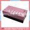 wholesale customized lid and plain printed cardboard Shoe boxes