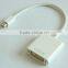 Mini dispalyport dvi adapter DP1.2 to DVI 24+1/24+5 cable DVI adapter white/black